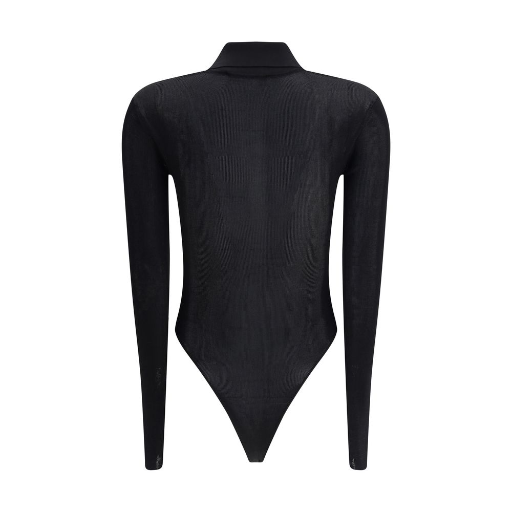 Self-Portrait Knit Bodysuit