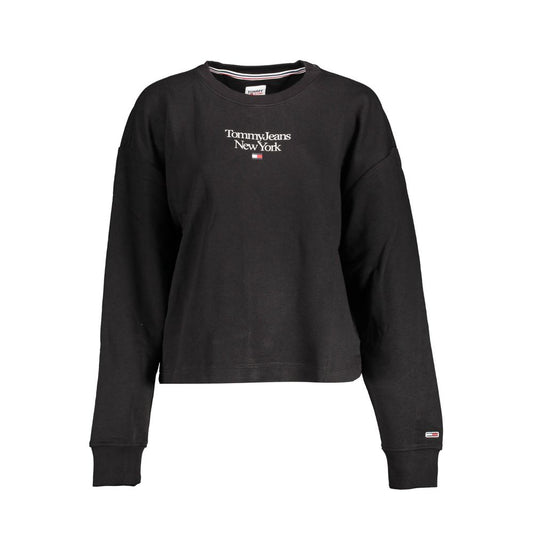 Tommy Hilfiger Black Cotton Women Sweater
