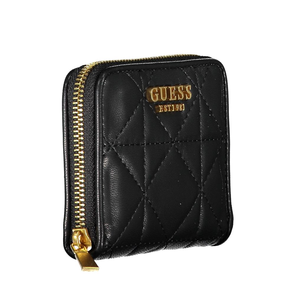 Guess Jeans Black Polyethylene Wallet