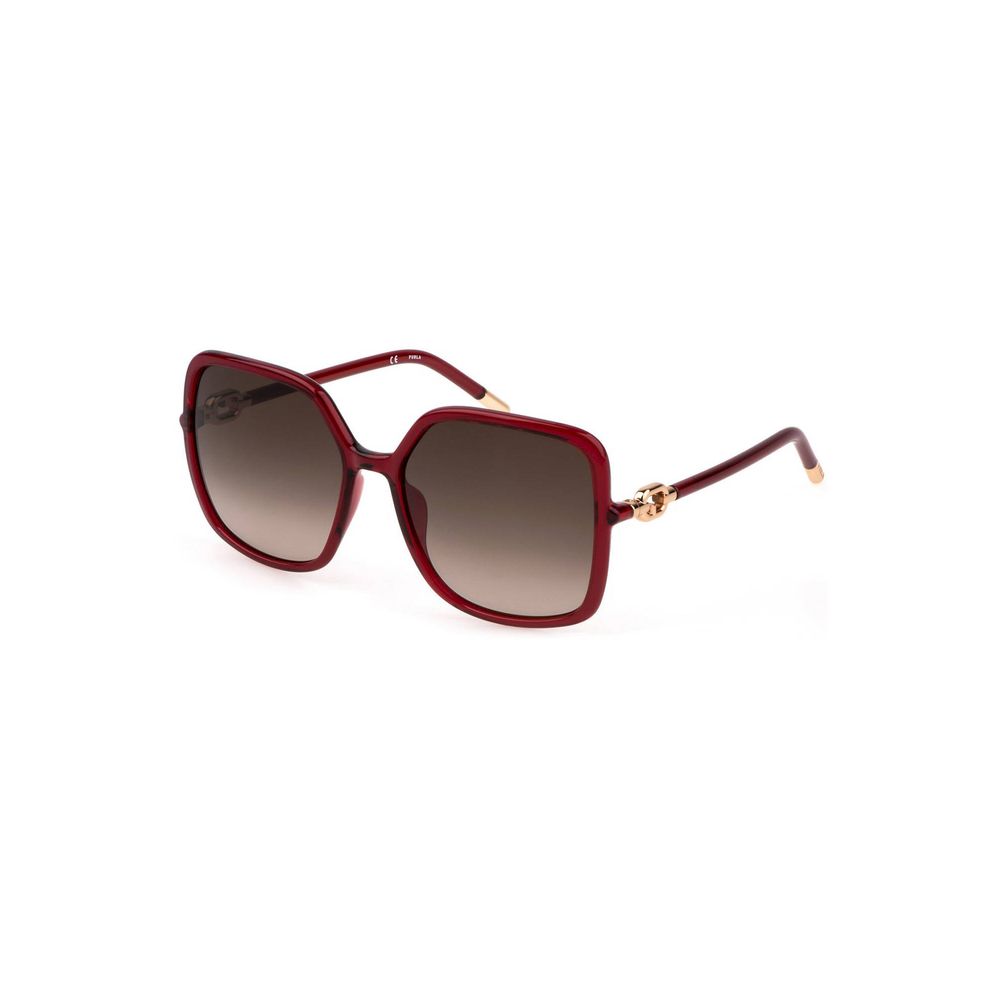 Furla Red Polycarbonate Women Sunglasses