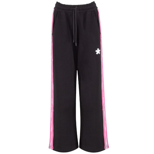 Comme Des Fuckdown Black Cotton Women Palazzo Pants