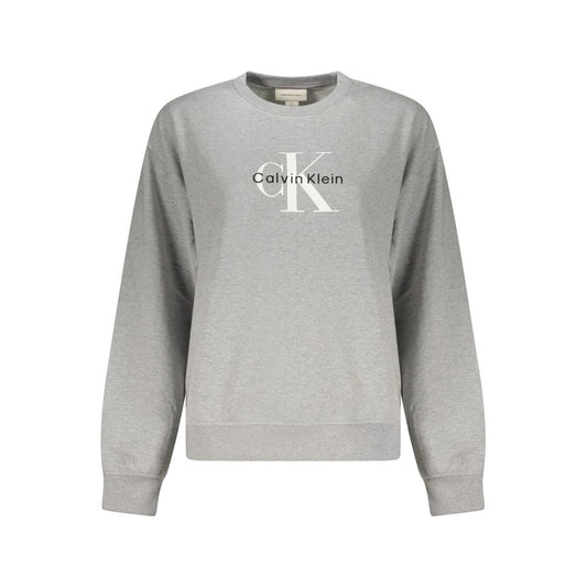 Calvin Klein Gray Cotton Women Sweater