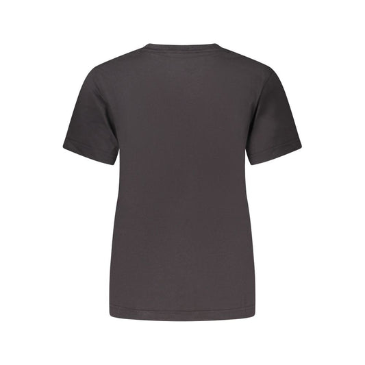 Calvin Klein Black Cotton Women T-Shirt