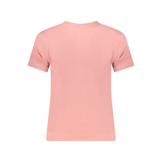 Guess Jeans Pink Cotton Women T-Shirt