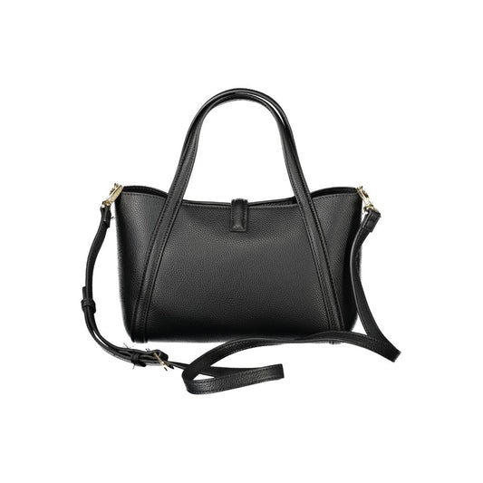 Mario Valentino Black Polyethylene Women Handbag
