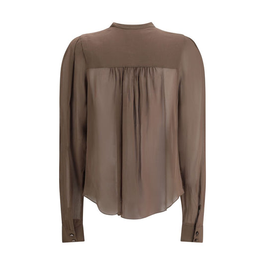Marant Etoile Brown Viscose Top