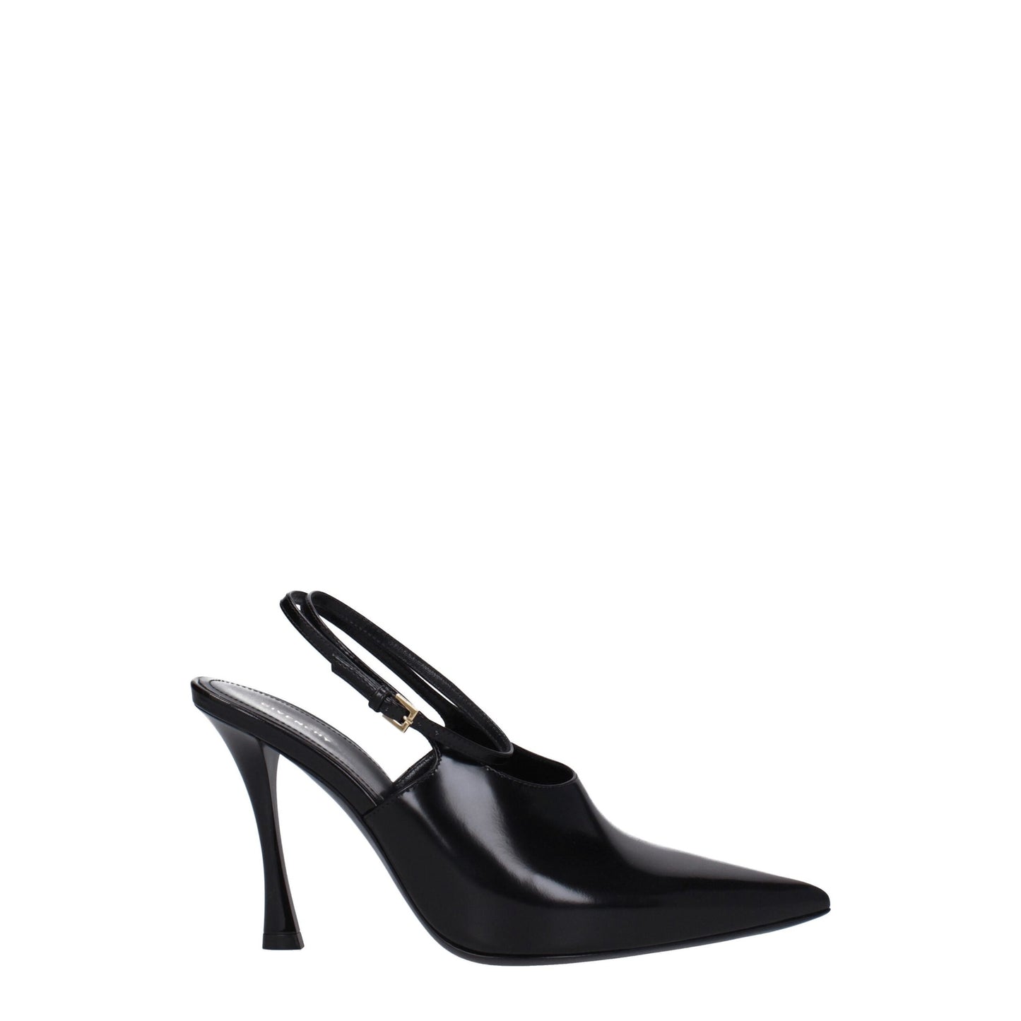 Givenchy Black Leather High Heel Pumps