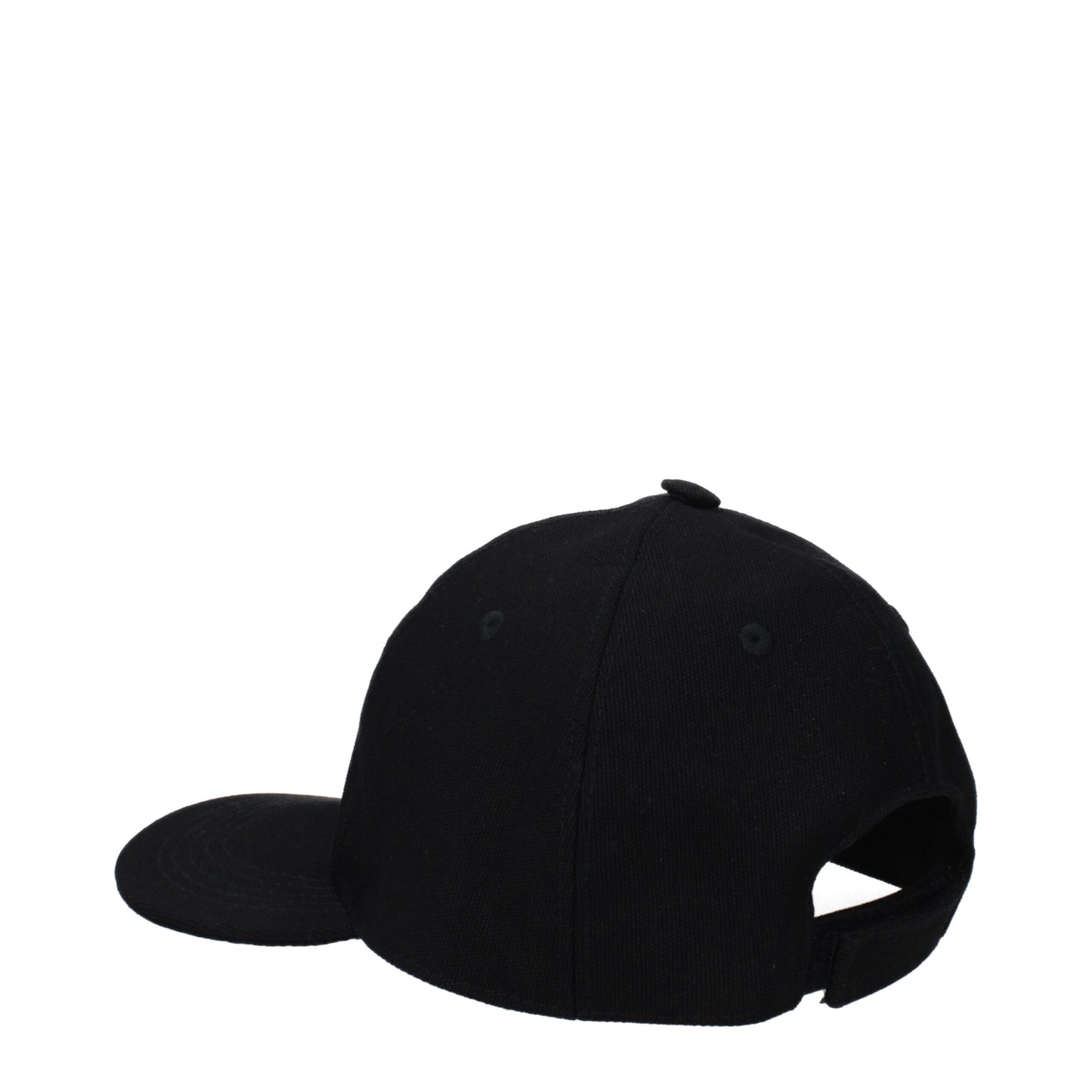 Stella McCartney Black Cotton Cap (Baseball Hat)