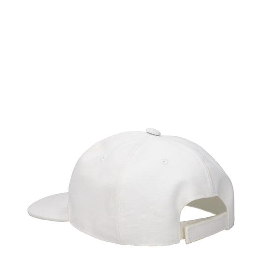 Stella McCartney White Cotton Cap (Baseball Hat)