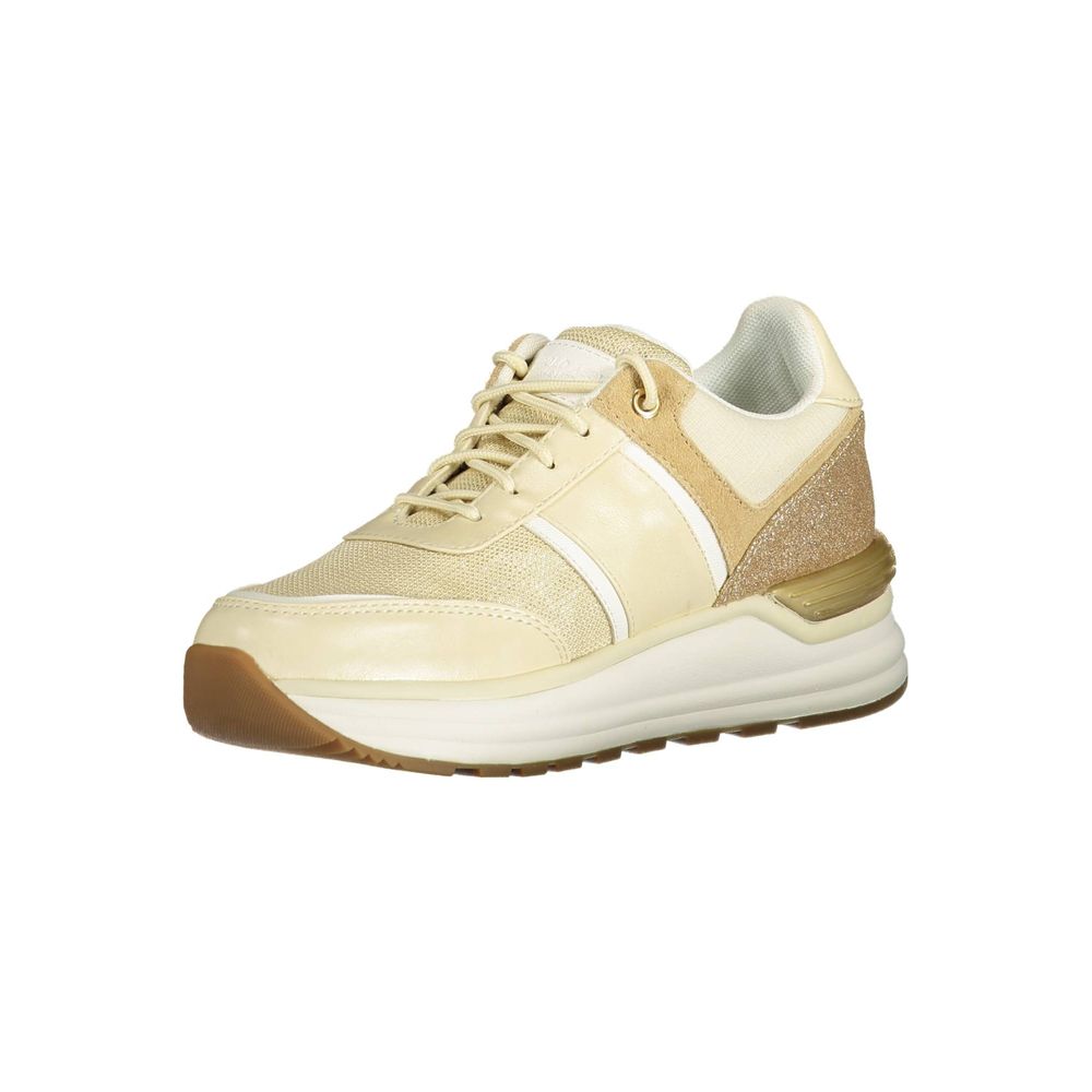 U.S. POLO ASSN. Beige Polyester Sneaker