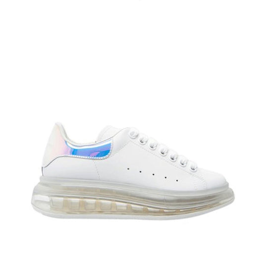 Alexander McQueen White Calfskin Chunky Sneakers