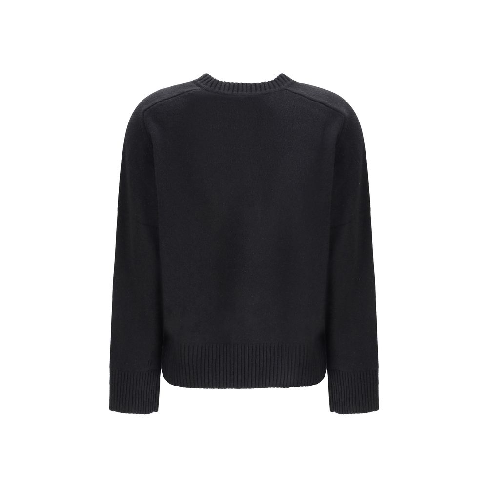 Loulou De Saison Black Cashmere Cashmere Sweater