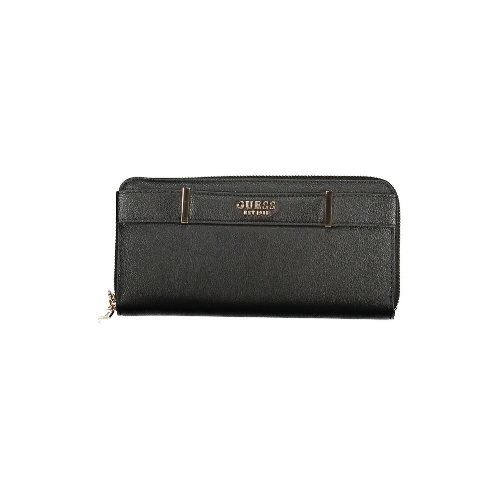 Guess Jeans Black Polyethylene Wallet