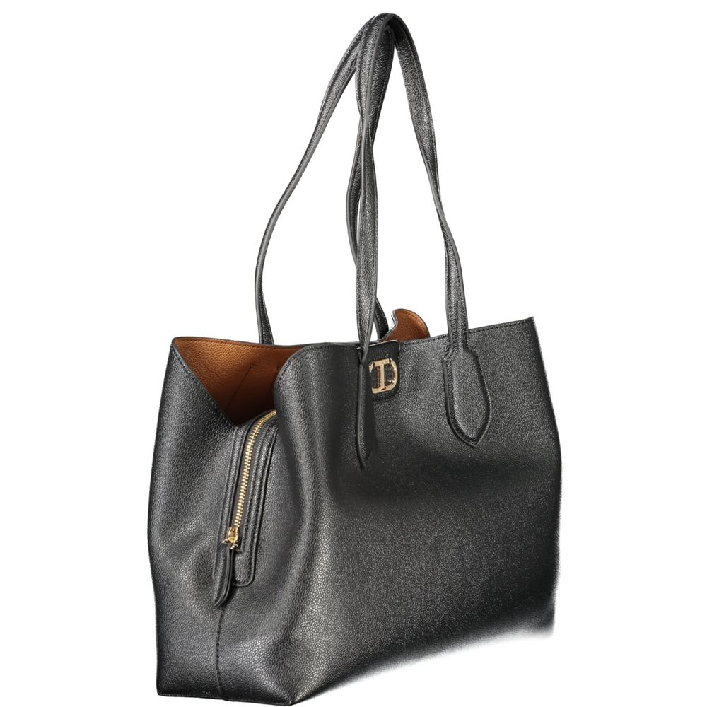 Twinset Nero Poliuretano Women Tote