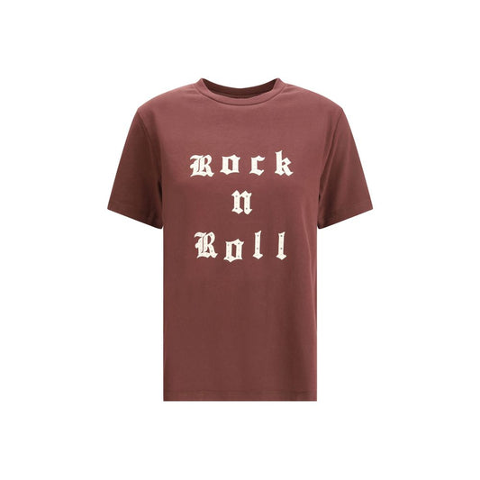 Zadig & Voltaire Bordeaux Cotton T-Shirt