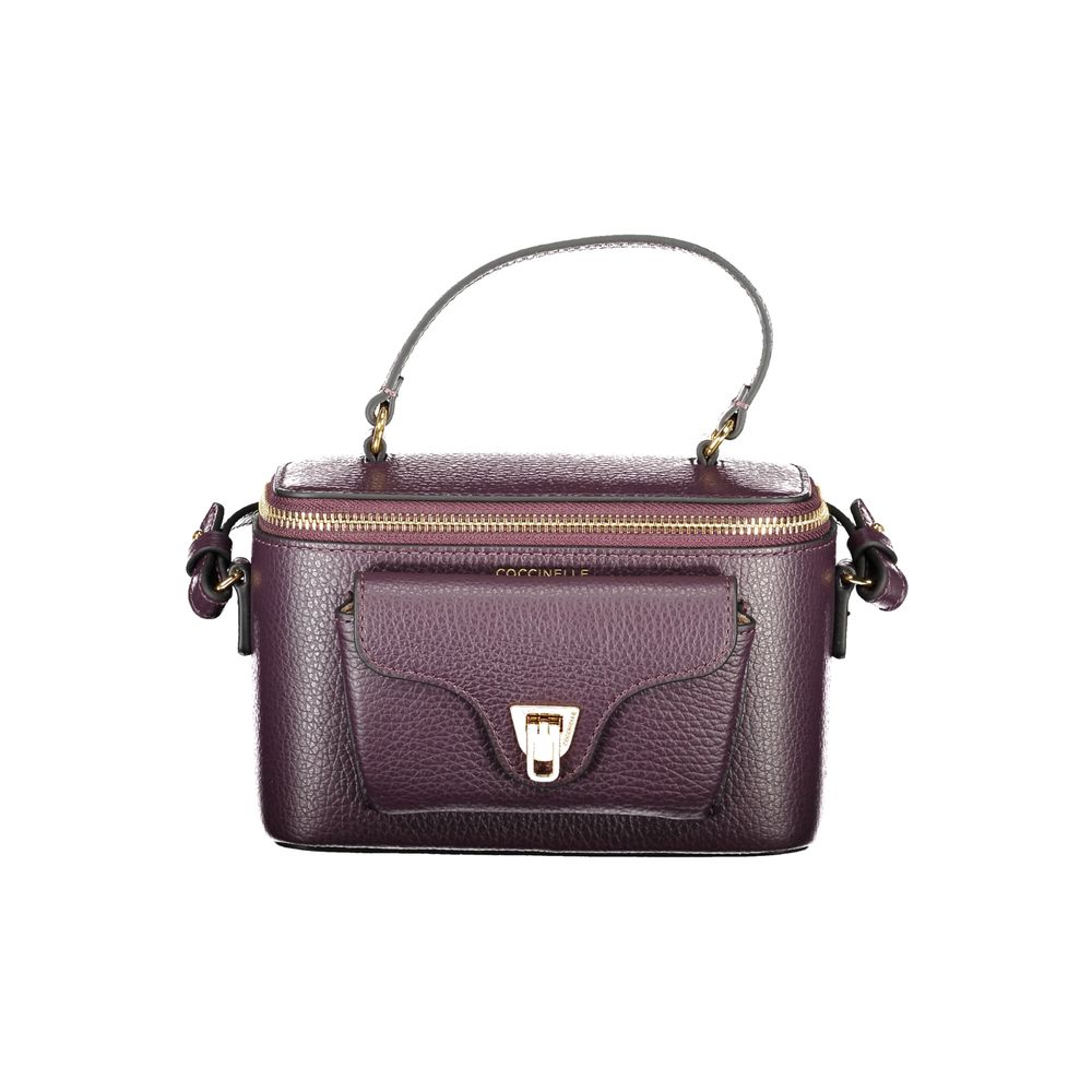 Coccinelle Purple Leather Women Handbag