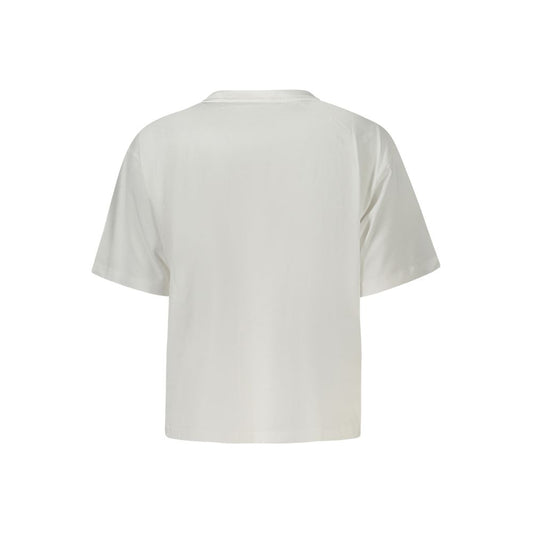 Guess Jeans Bianco Cotton Women T-Shirt