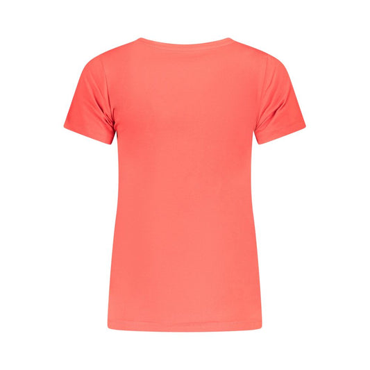 Pepe Jeans Red Cotton Women T-Shirt