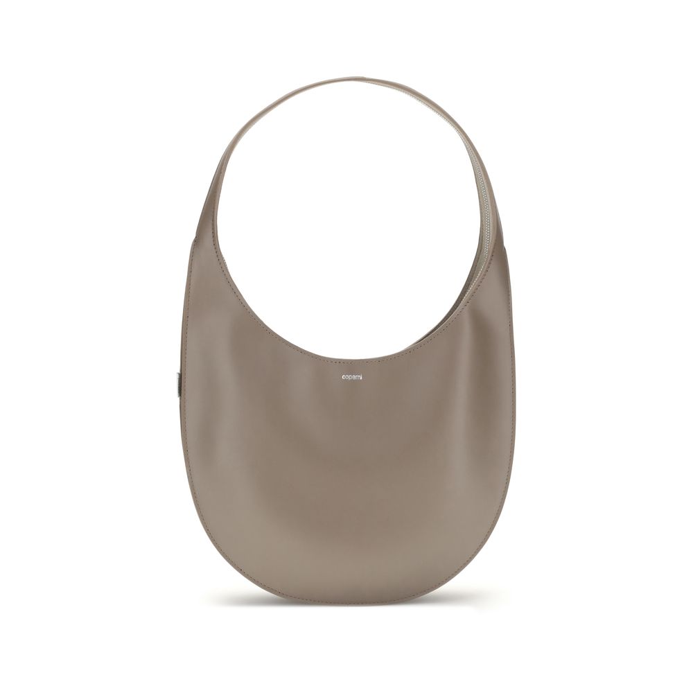 Coperni Brown Calf Leather Bos Taurus Shoulder Bag
