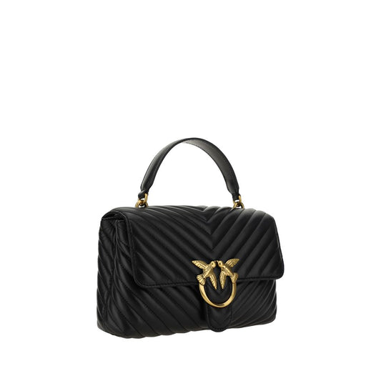 PINKO Black Calf Leather Bos Taurus Wallet