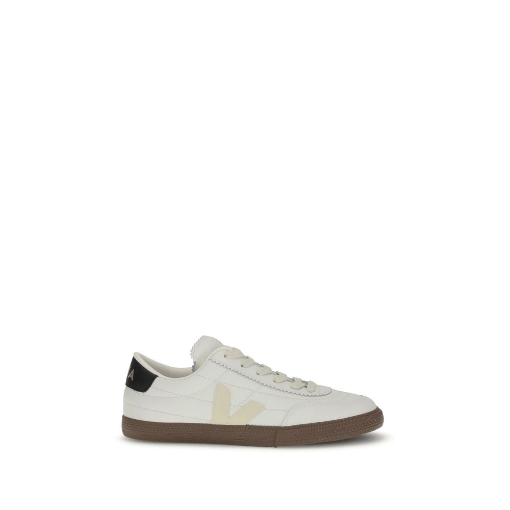 Veja Black Leather Sneakers