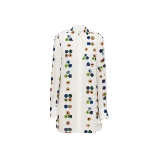 Chloé White Silk Casual Dress