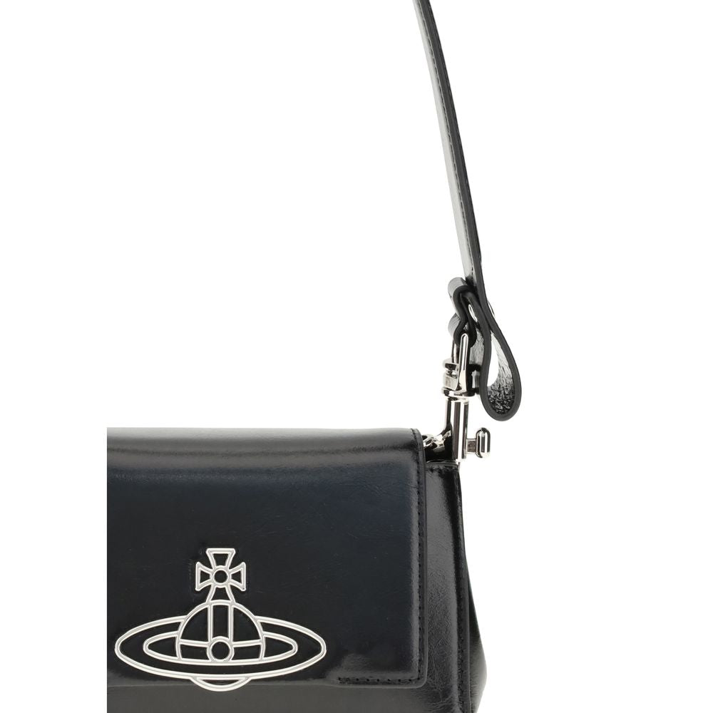 Vivienne Westwood Black Other Fibres Shoulder Bag