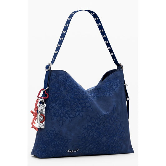 Desigual Blue Polyethylene Women Handbag