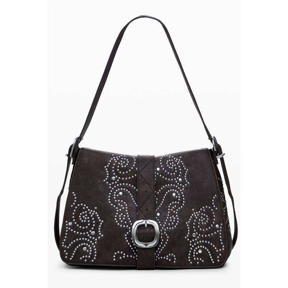 Desigual Brown Polyethylene Women Handbag