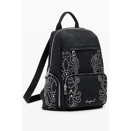 Desigual Black Polyethylene Women Backpack