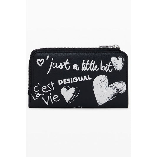 Desigual Black Polyethylene Women Wallet