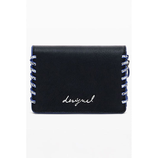 Desigual "Black Polyethylene Women Wallet"