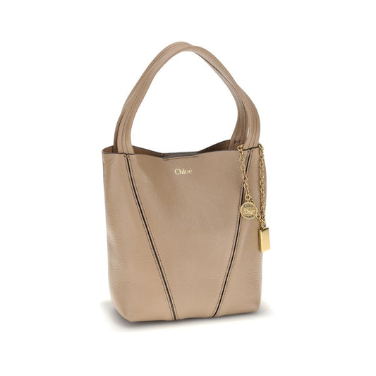 Chloé Beige Calf Leather Bos Taurus Shoulder Bag