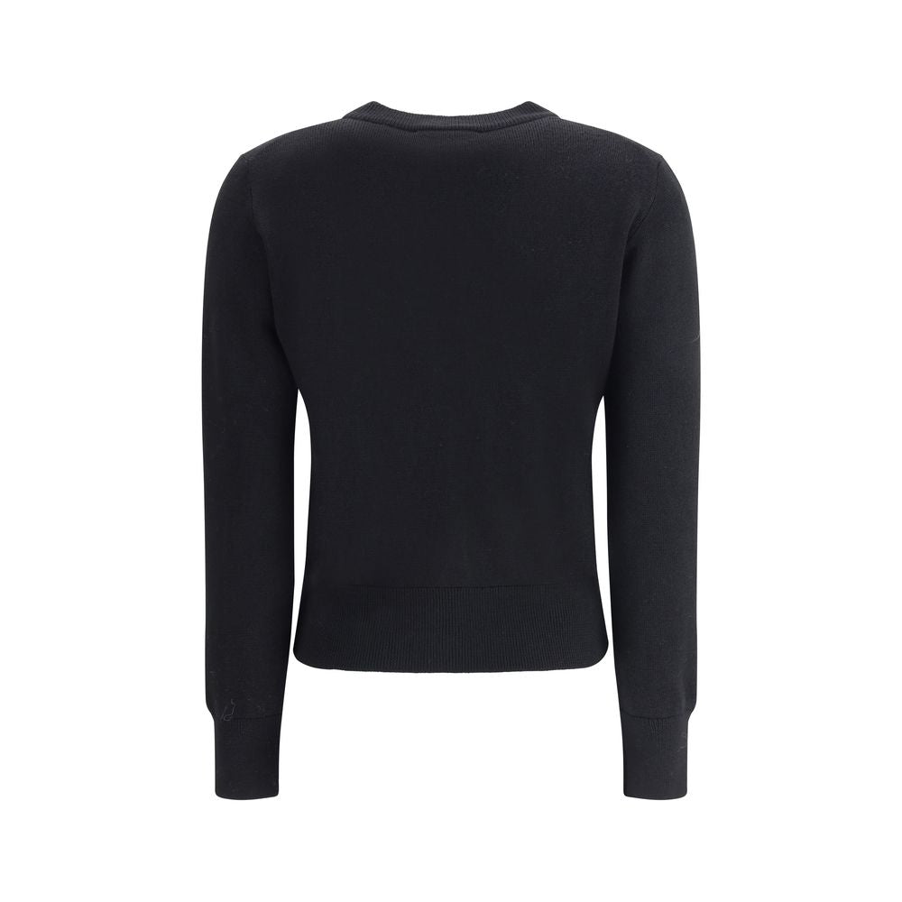 Ami Paris Ami De Coeur merino wool Cardigan