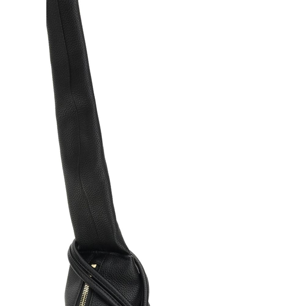 Ganni Black Recycled Polyester Shoulder Bag