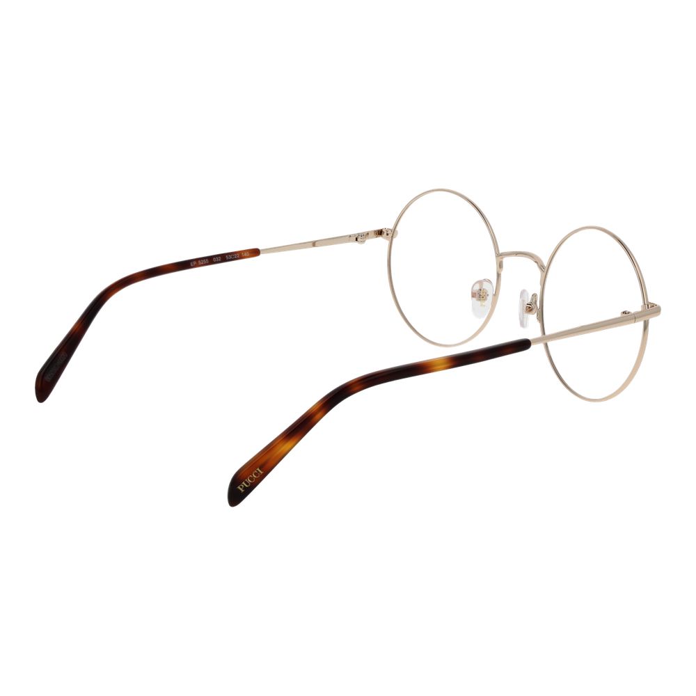 Emilio Pucci Gold Metal Glasses (Frames)