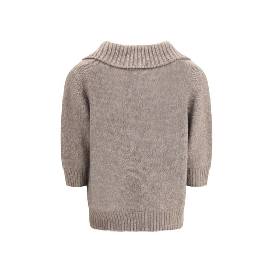 Lisa Yang Beige Cashmere Sweatshirt