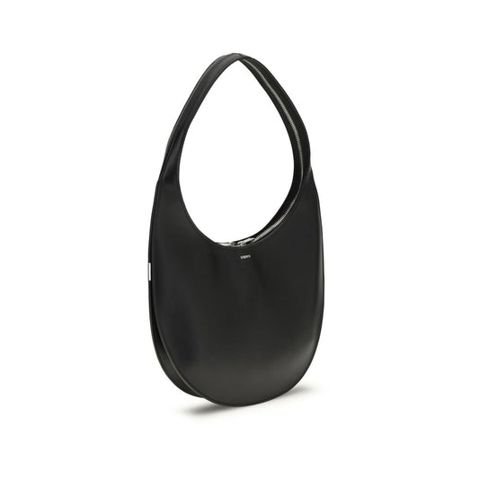 Coperni Black Calf Leather Bos Taurus Shoulder Bag