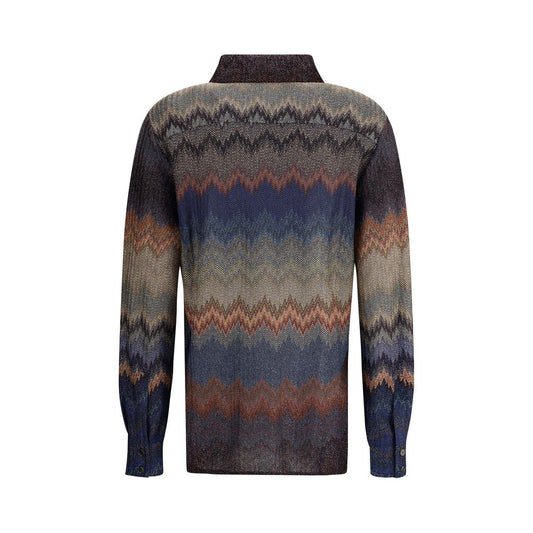 Missoni Multicolor Viscose Pattern Shirt