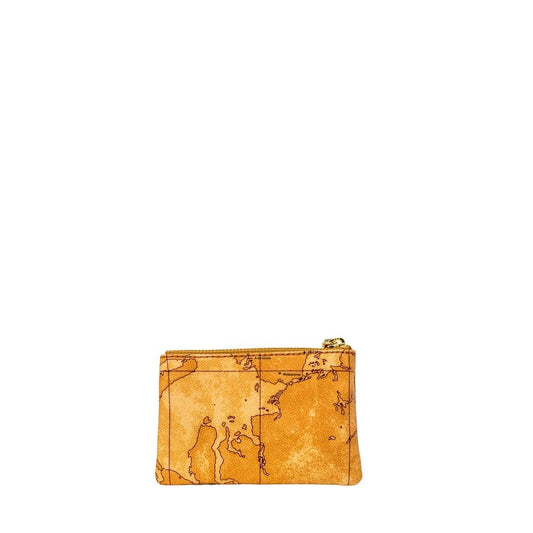 Alviero Martini Prima Classe Beige Leather Clutch Bag