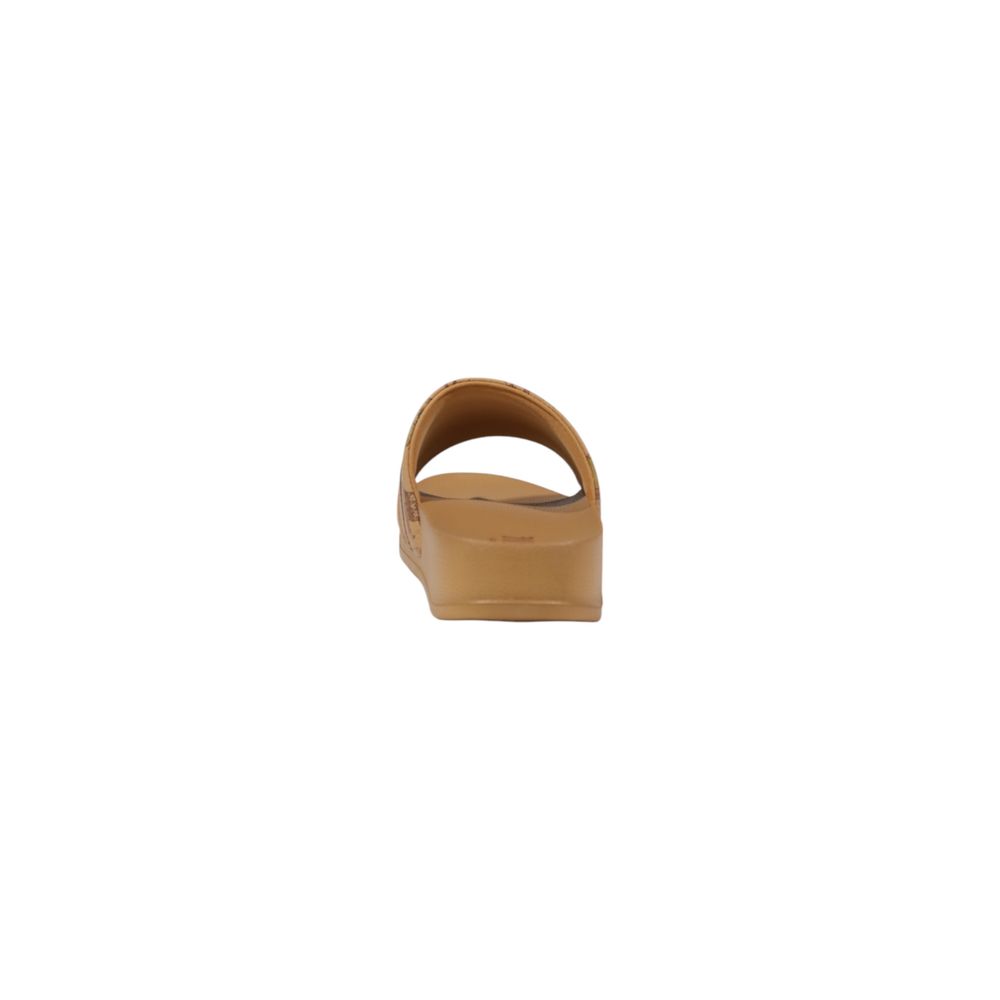 Alviero Martini Prima Classe Brown Polyethylene Slipper