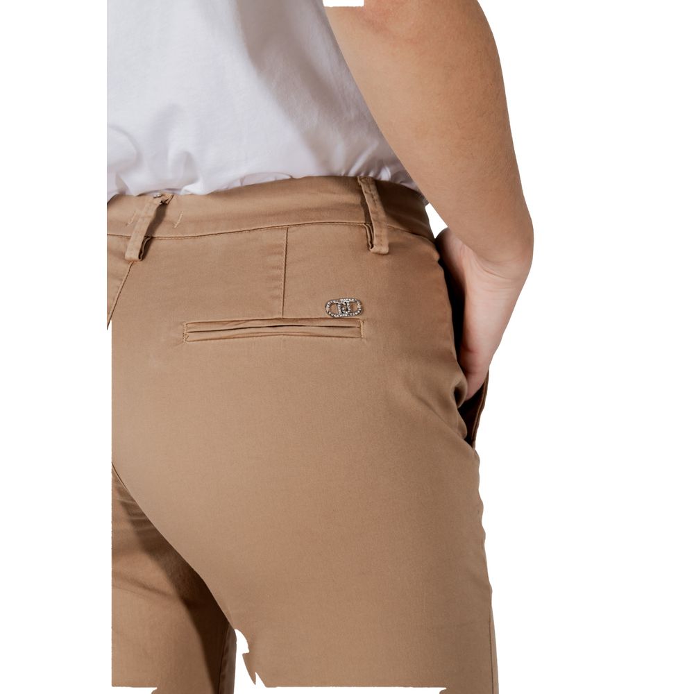 Liu Jo Beige Cotton Pant