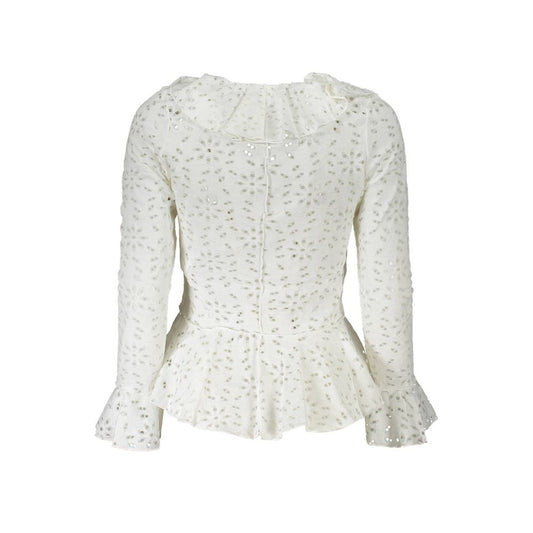 Desigual White Cotton Shirt