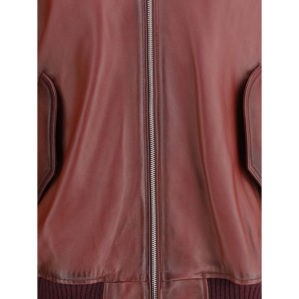 Valstar Leather bomber Jacket