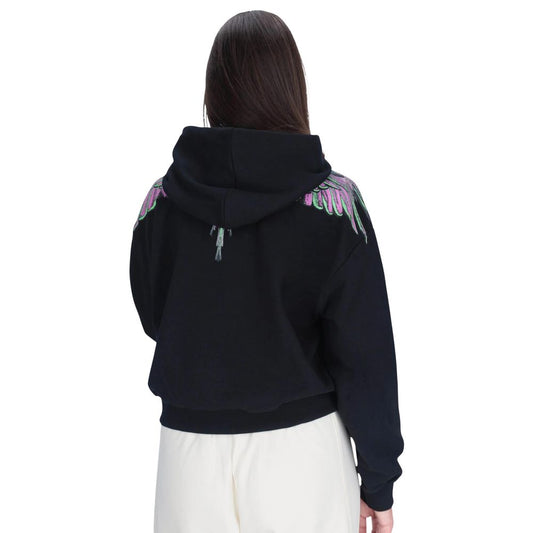 County of Milan Black Cotton Hoody