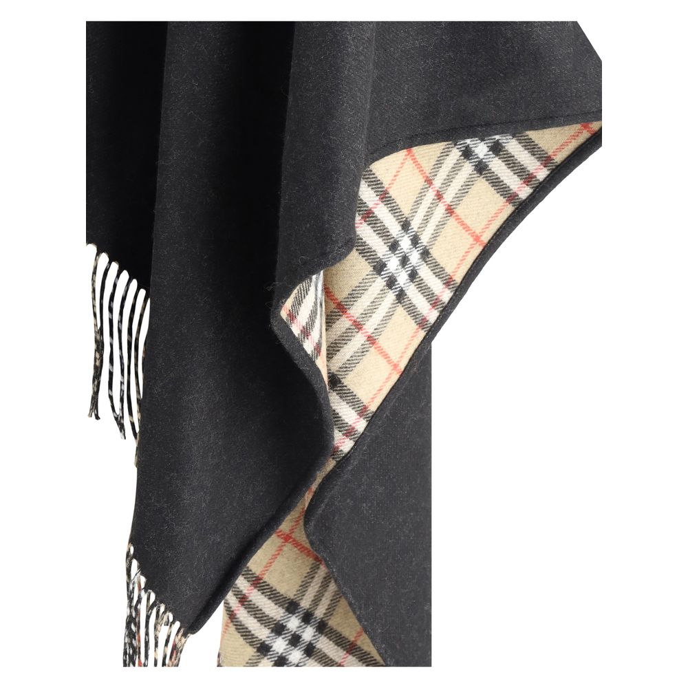 Burberry Wool Poncho