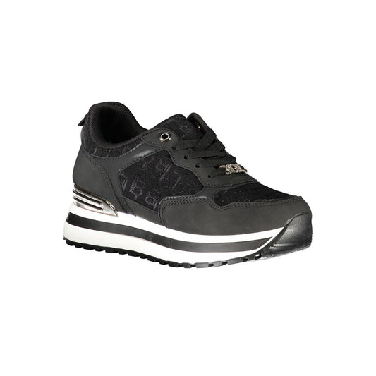 Laura Biagiotti Black Polyester Women Sneaker