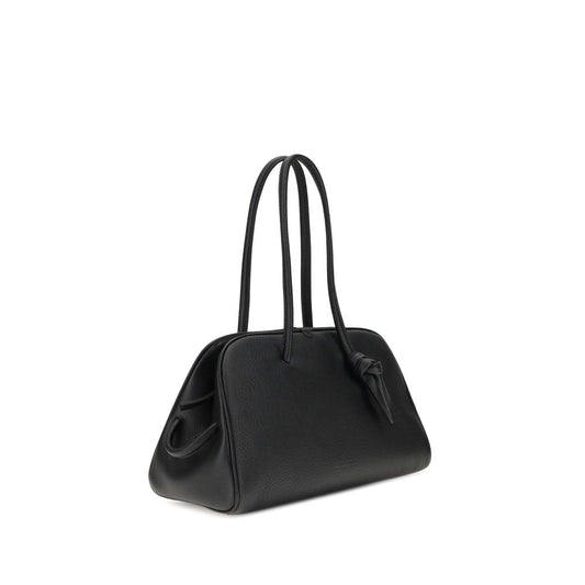 Jacquemus Black Calf Leather Bos Taurus Handbag