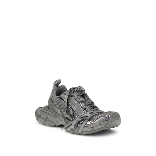 Balenciaga Gray Polyurethane Chunky Sneakers