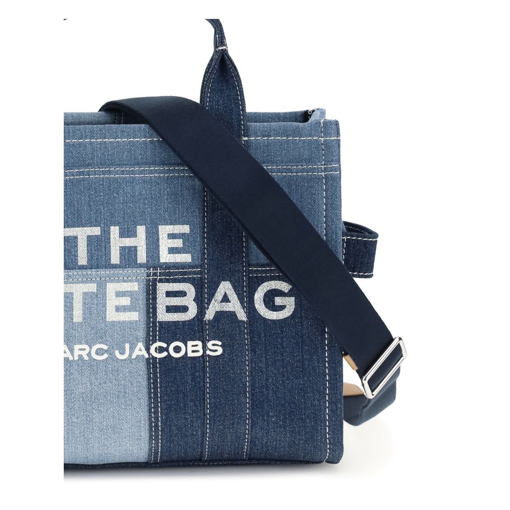 Marc Jacobs Blue Cotton Shoulder Bag